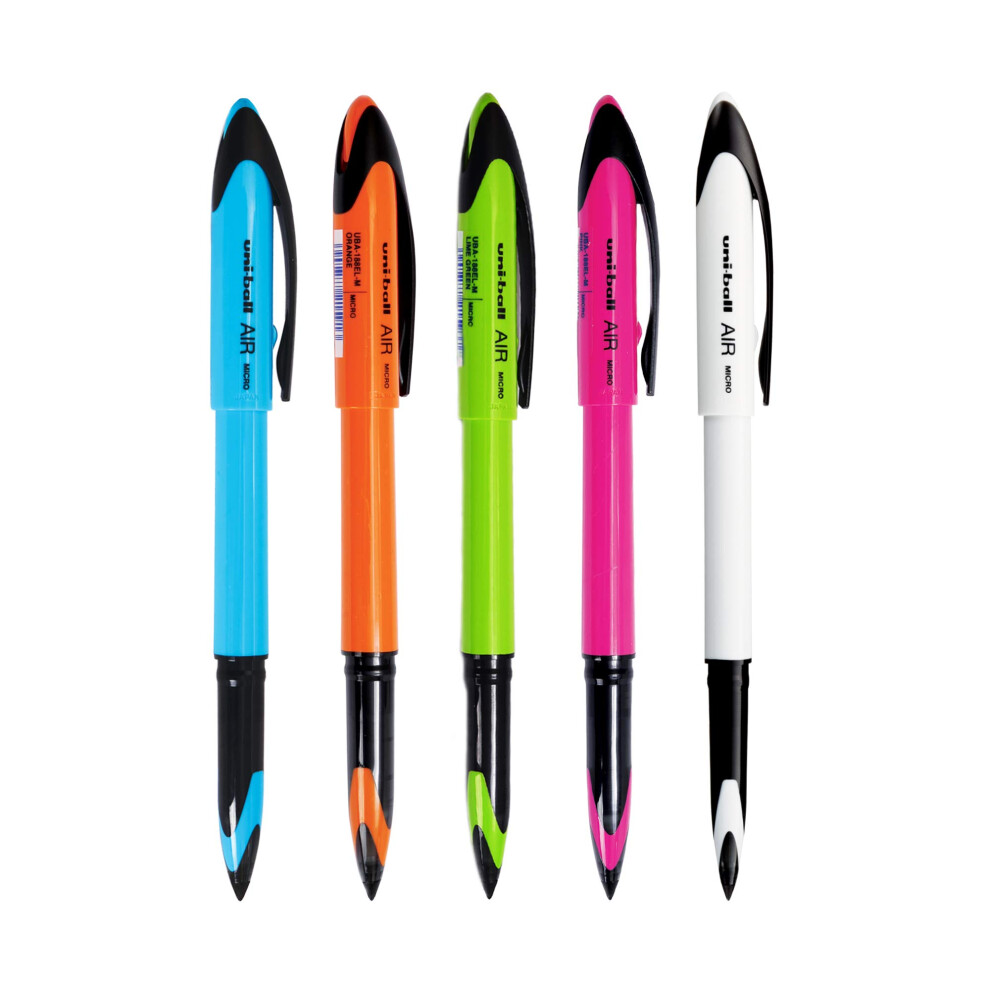 uni-ball Air Micro Pen (Blue Ink  Pack of 5)