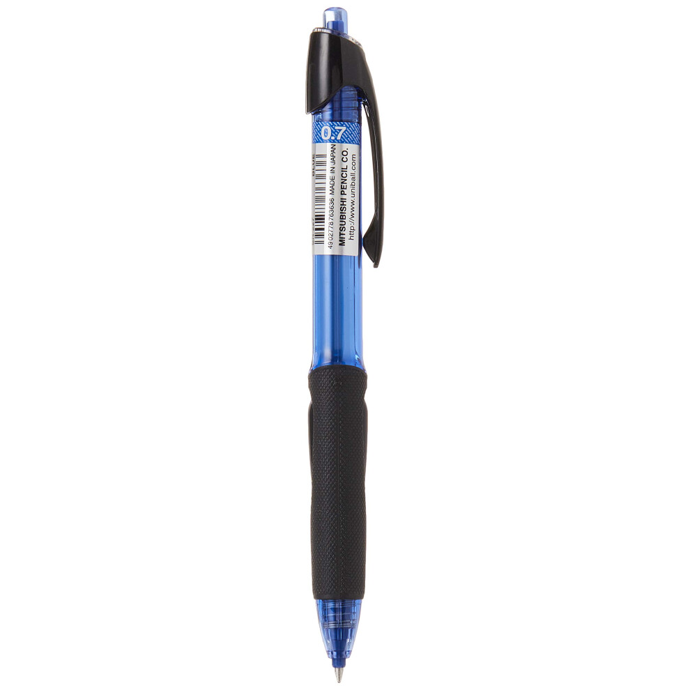 Uni Power Tank Ballpoint Pen - 0.7 mm - Blue Body - Blue Ink