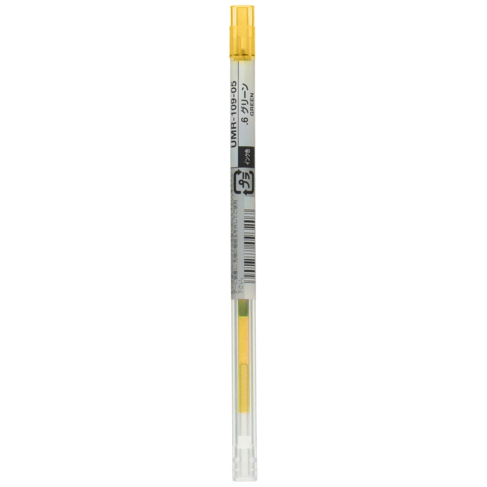 Uni StyleFit Gel Ballpoint Pen Refill  0.5mm  Golden Yellow (UMR10905.69)