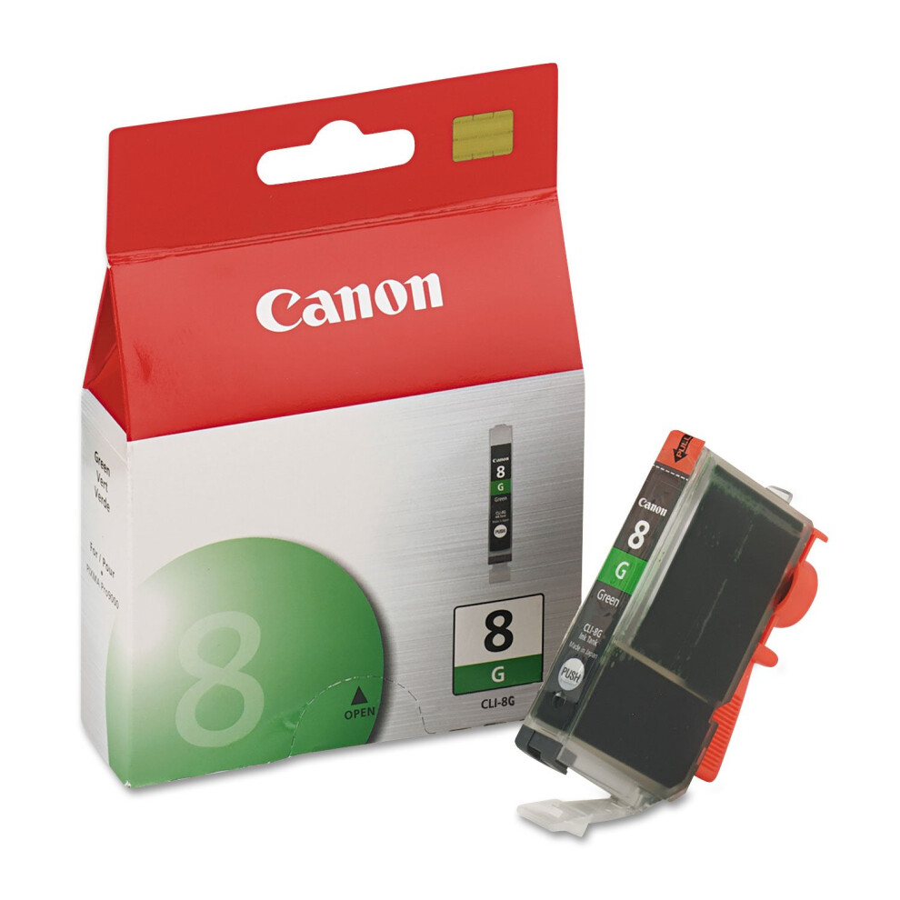 Canon CLI-8 Ink Cartridge  Green - in Retail Packaging