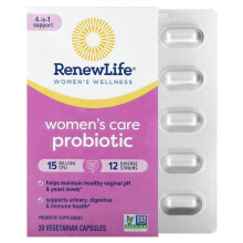 RENEW LIFE Womens Care Probiotic 15 Billion CFU 30 Vegetarian Capsules
