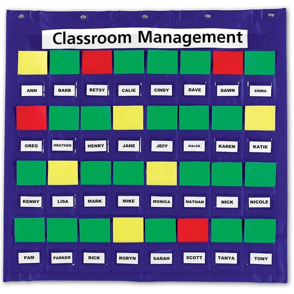 Learning Resources Junior Organization Station  Classroom Pocket Charts  Back to School Supplies  Classroom Behavior Chart  Homeschool & Cla