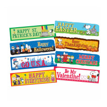Eureka Peanuts Anno delle Vacanze Mini Bacheca Set Grande