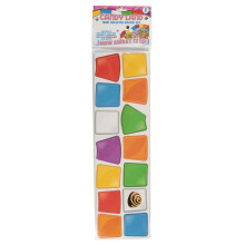 Eureka Suministros Escolares Candyland, Set de Carteles, 56 piezas