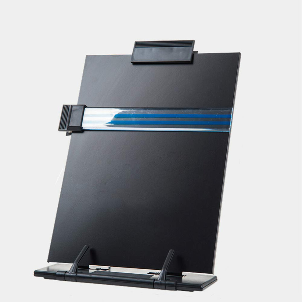 Porte-documents de bureau Hanghs, support     papier, presse-papiers pour partitions, livres de cuisine, livres, avec 7 positions r   glables et un c