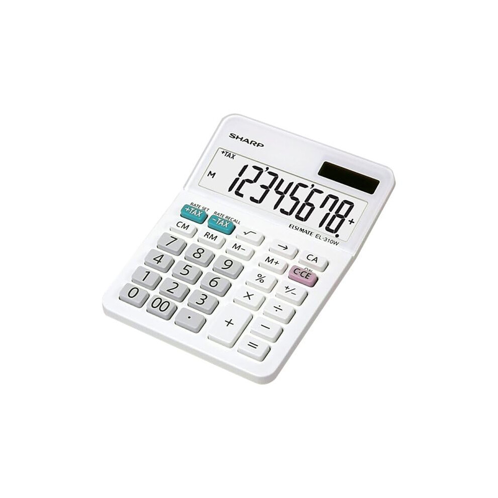 Sharp Calculators Sharp EL-310WB 8 Digit Professional Mini-Desktop Calculator