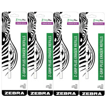 Zebra Z-Grip Plus Radiergummi-Nachf   llpackungen f   r Druckbleistifte, 16 St   ck