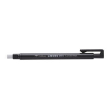 Tombow Mono Zero - Precision Rubber Nachfuellbar Square Tip 2.5mm x 5mm Ohne Nachfllradierer Black