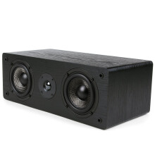 Micca MB42-C Center Channel Speaker for Home Theater Surround Sound Passive 2-Way (Black Each)