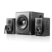 Edifier S351DB Bookshelf Coaxial  Bluetooth  Optical and Auxiliary Speaker and Subwoofer 2.1 System Wireless Sound for Study Rooms  Living R