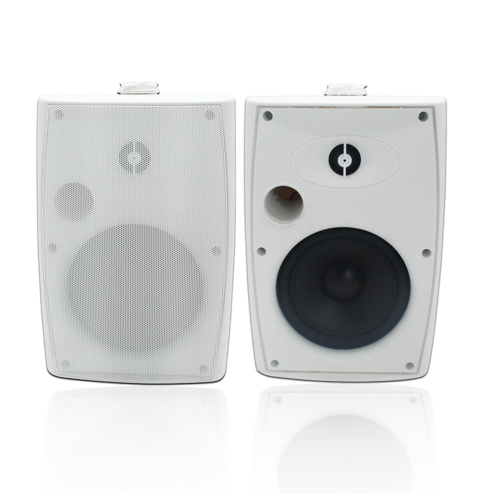 Photos - Speakers 6.5 Inch 400W Outdoor  Wired Waterproof Passive with Powerful Bass Wall Mount  for Patio Garden Poolside Hom
