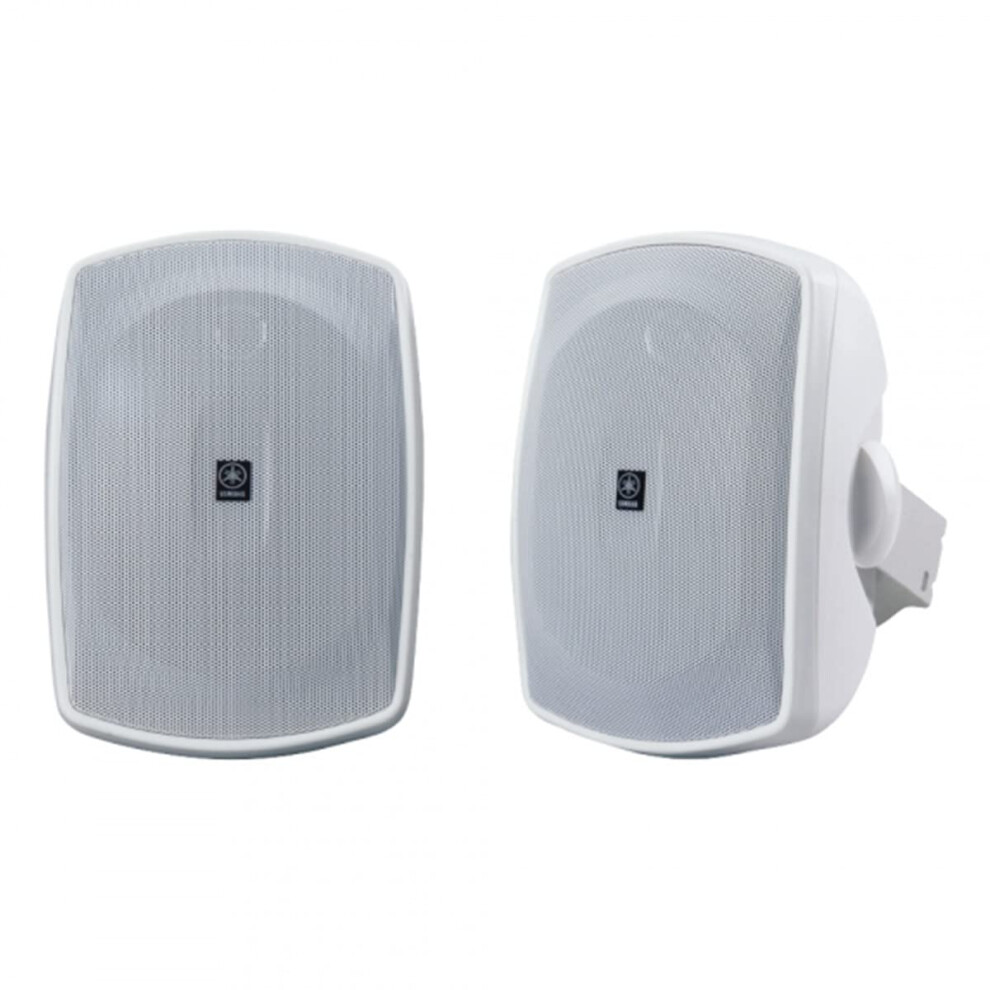 YAMAHA NS-AW190WH 2-Way Indoor/Outdoor Speakers (Pair  White)