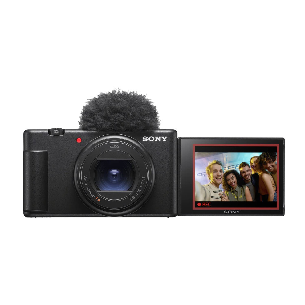 Sony ZV-1 II Vlog Camera for Content Creators and Vloggers - Black