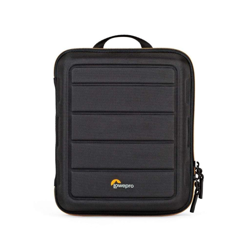 Lowepro Hardside CS 80 Case for Small Drone  Mirrorless Cameras  Larger Over-Ear Headphones  Black