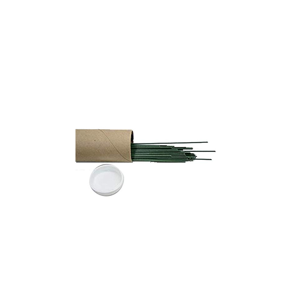 OASIS Floral Products 24 Gauge Oasis Floral Wire-Pack of 300 Lawn Garden  White