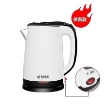 (Insulation, White) Electric Kettle Home Large Capacity 2.3 Liter Kettle Stainless Steel Insulation Integrated Automatic-sswyv