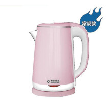 (Regular, Pink) Electric Kettle Home Large Capacity 2.3 Liter Kettle Stainless Steel Insulation Integrated Automatic-sswyv - Refurbished