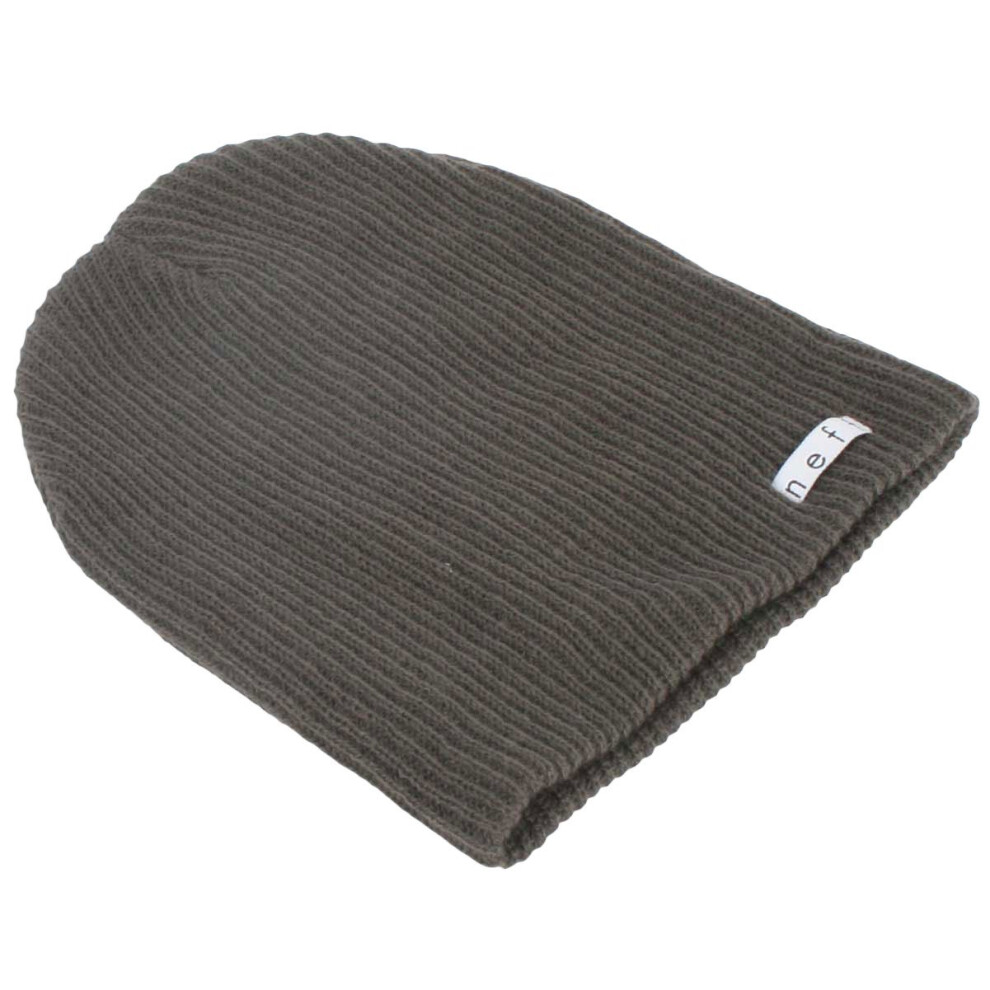 NEFF mens Daily Beanie  Warm  Slouchy  Soft Headwear Beanie Hat  Charcoal  One Size US