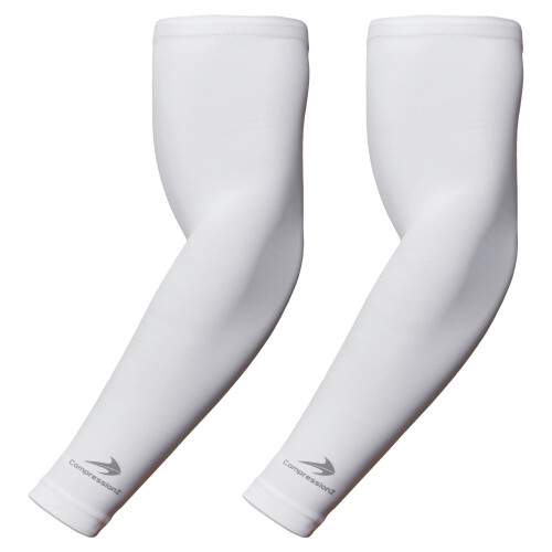 CompressionZ Maniche Compression Cooling per Uomini e Donne | Protezione UV e Sollievo dal Dolore al Gomito