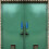 Basic Vertical Push Pull Door Sign (Brushed Gold) - Medium 4