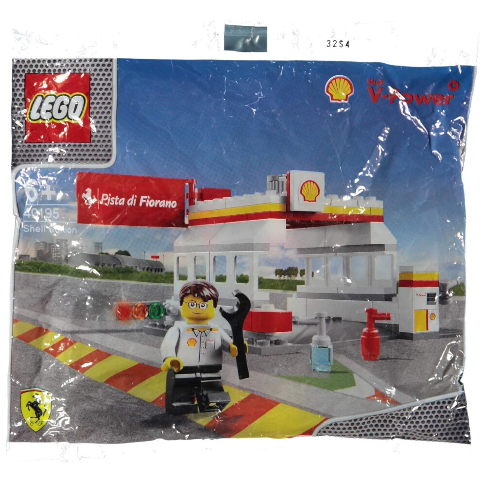 2014 The New Shell V-power Lego Collection Shell Station 40195 Exclusive Sealed