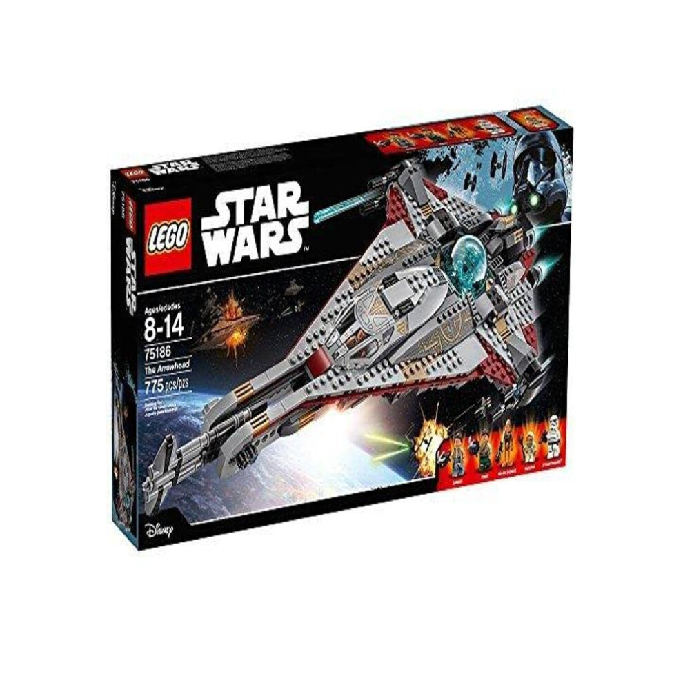 LEGO Star Wars The Arrowhead 75186 Building Kit for 96 months to 168 months