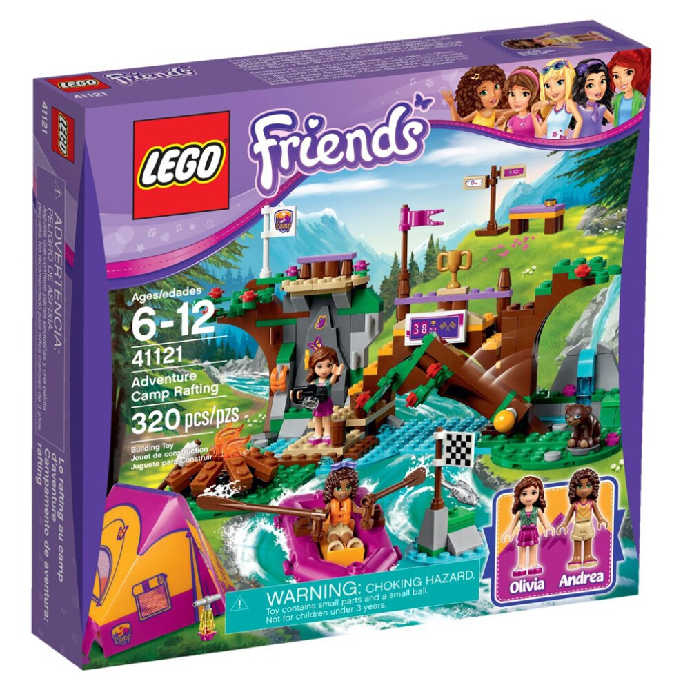 LEGO Friends Adventure Camp Rafting Kit (320 Piece)