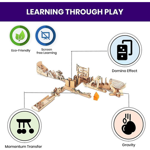 Kit di Costruzione Smartivity Chain Reaction, Gioco STEM per Bambini 8 Anni e Più 2