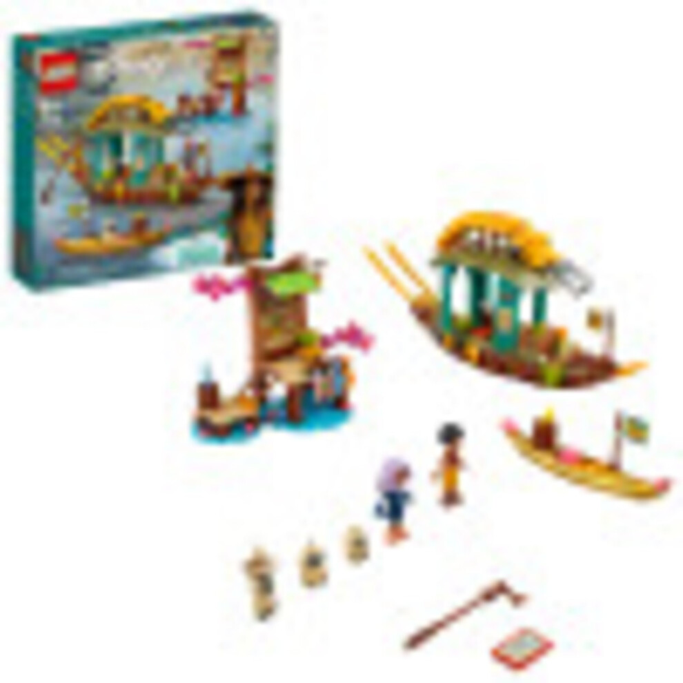 LEGO Disney Bouns Boat 43185 Building Kit; an Imaginative Toy Building Kit; Best for Kids Who Like Exploring The World and Adventuring with