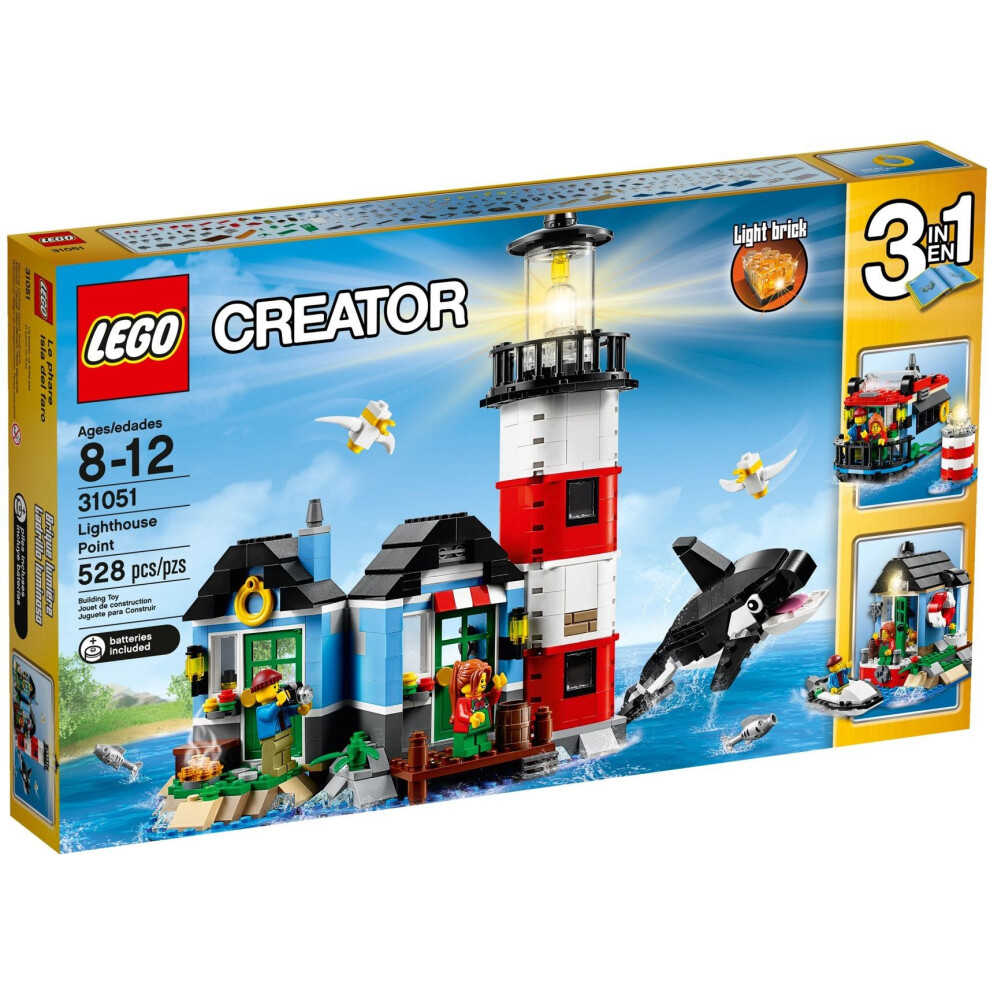 LEGO Creator 31051 Lighthouse Point Building Kit (528 Piece)