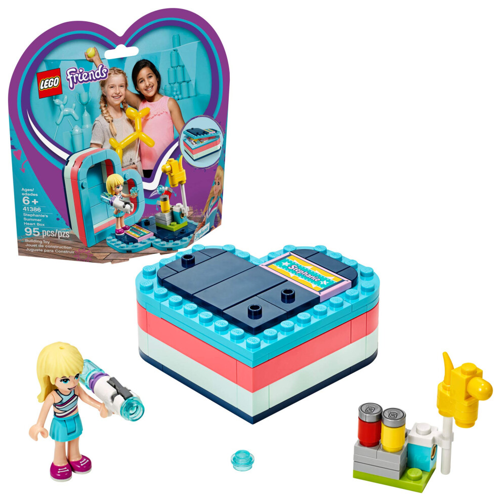 LEGO Friends Stephanies Summer Heart Box 41386 Building Kit  New 2019 (95 Pieces)