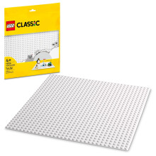 LEGO Classic Baseplate Bianca, Fondazione Quadrata 32x32 Stud per Creazioni