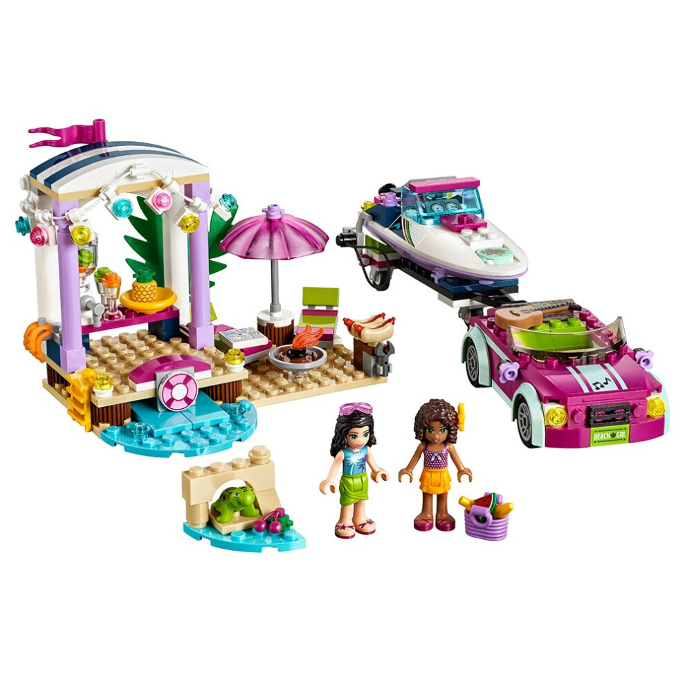 LEGO Friends Andrea's Speedboat Transporter 41316 Building Kit (309 Piece)