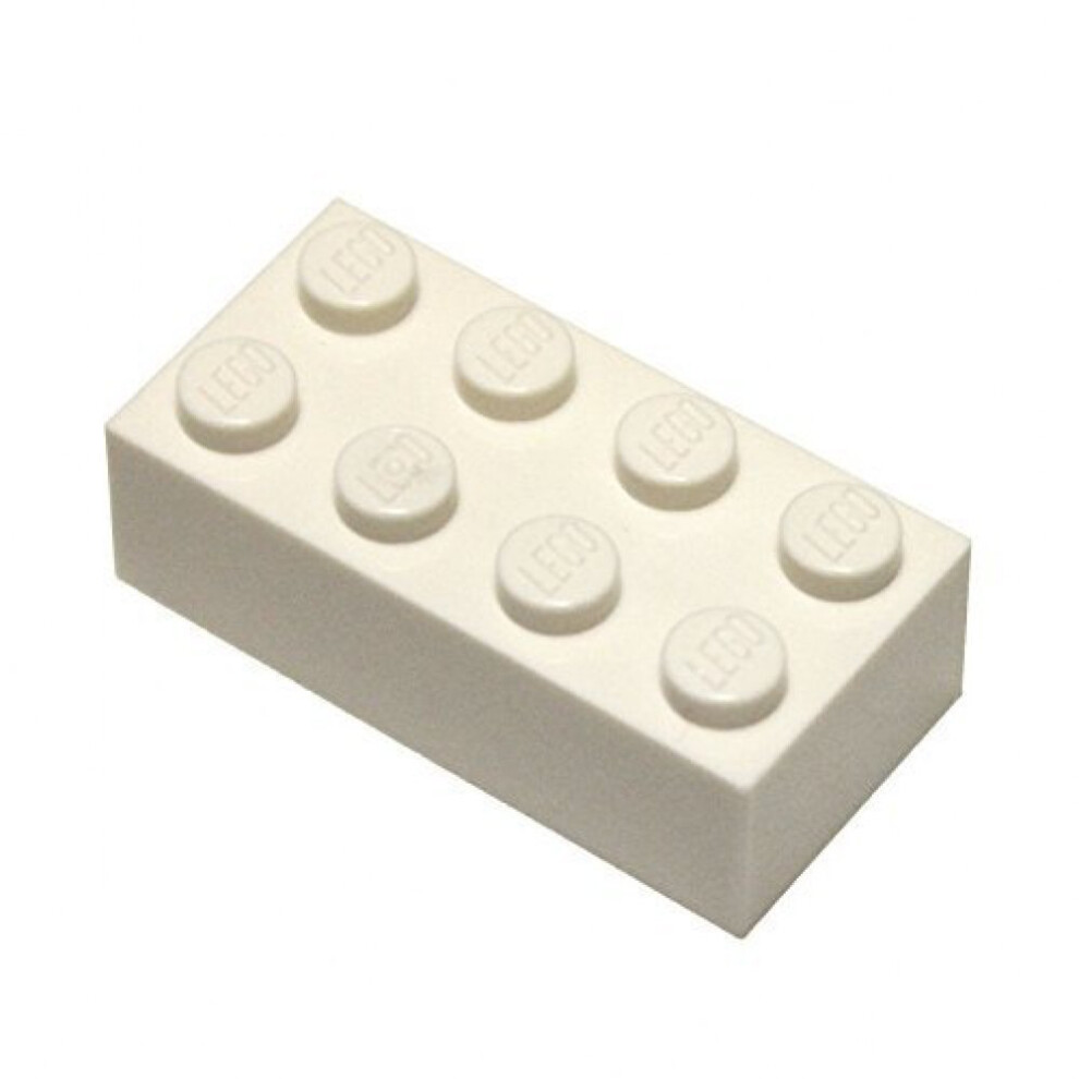 LEGO Parts and Pieces: White 2x4 Brick x50