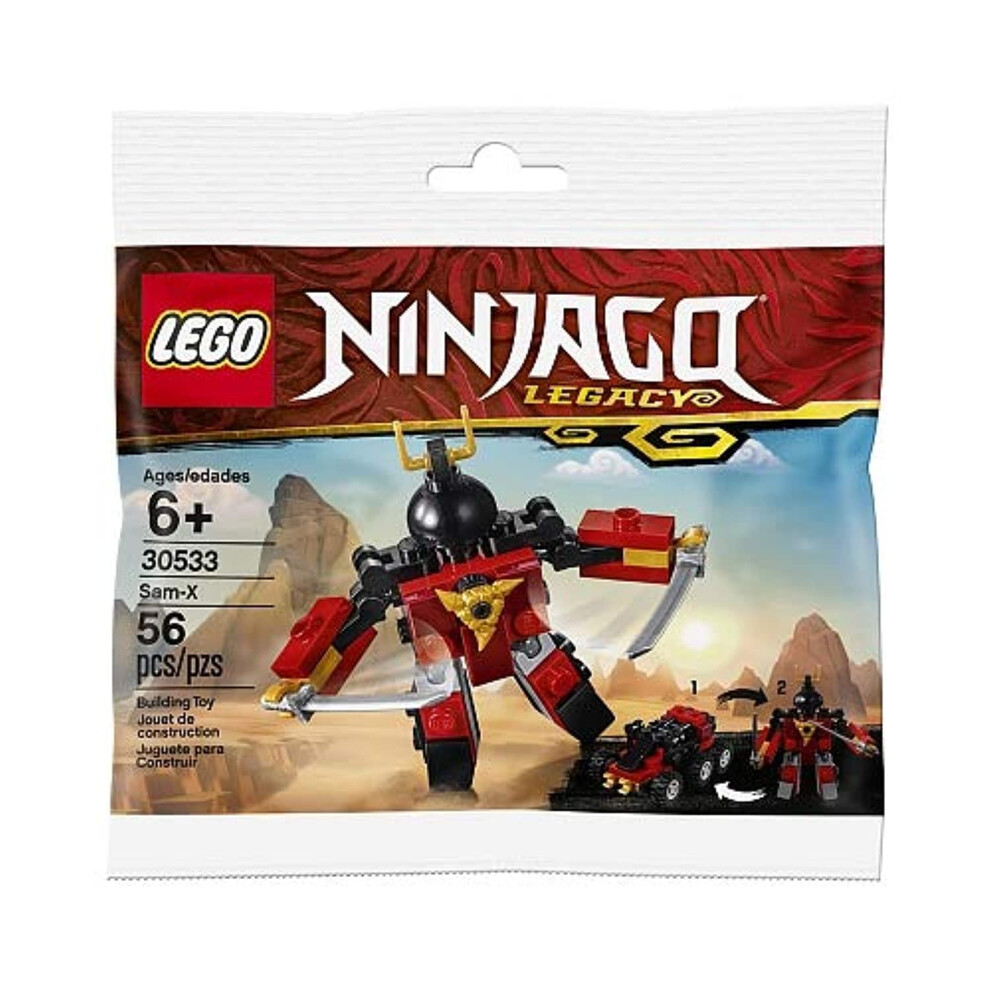 LEGO Ninjago Legacy Sam-X 30533 Building Kit (56 Pieces)