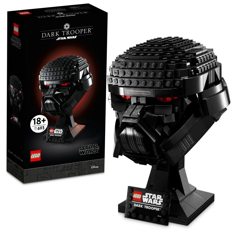 Lego Star Wars Dark Trooper Helmet