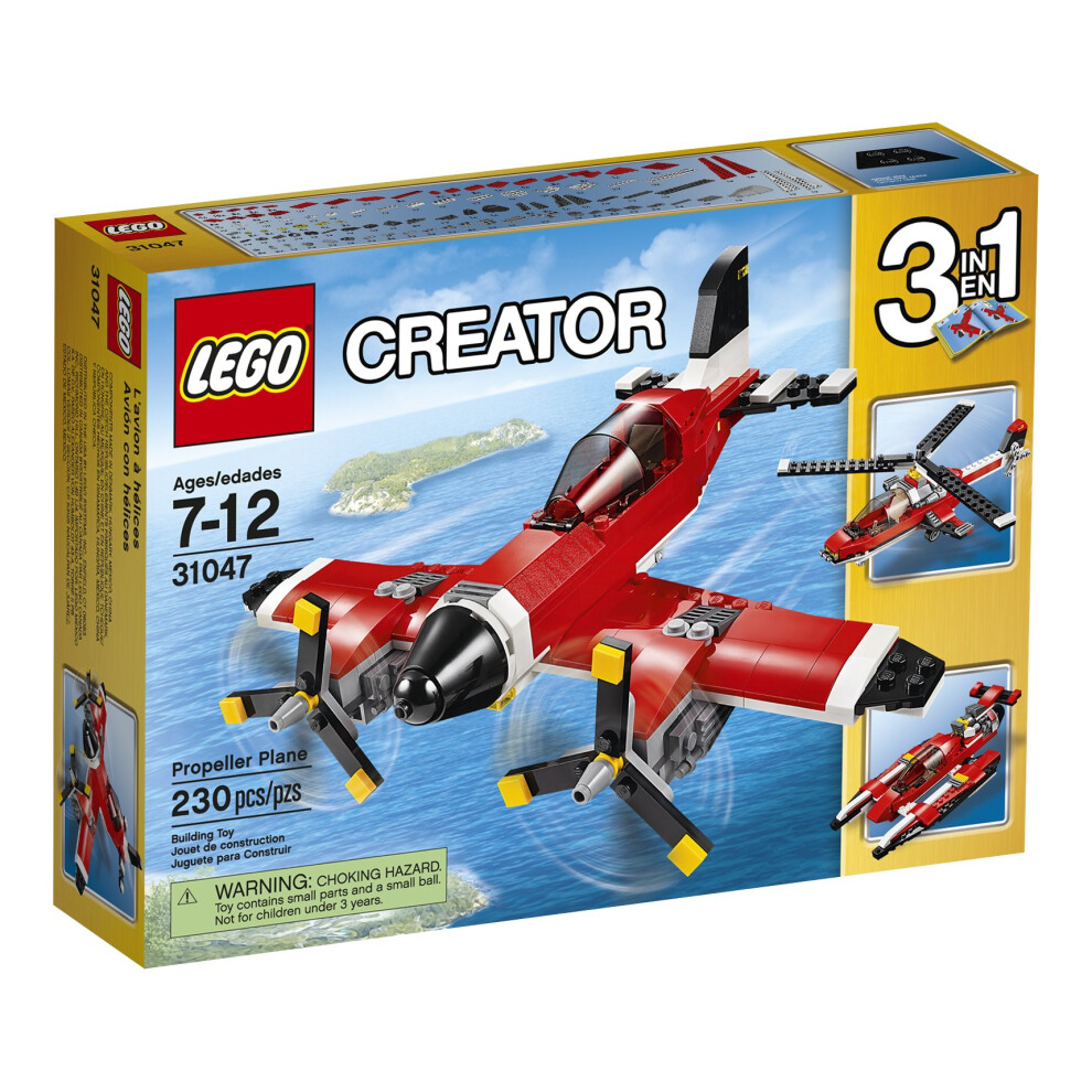 LEGO Creator Propeller Plane 31047 Building Toy  Vehicle Set