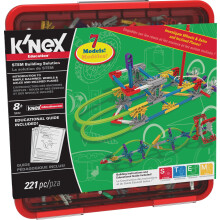 KNEX Education - Intro to Simple Machines: Wheels Axles & Inclined Planes Set - 221 Pieces - Ages 8+ Engineering Educational Toy