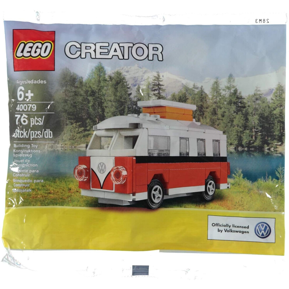 Lego Creator Volkswagen Camper Van 40079 Polybag 76 Pieces