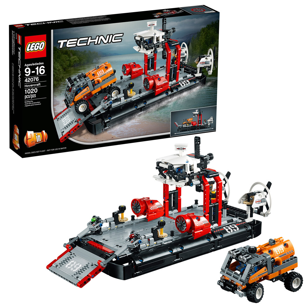 LEGO Technic Hovercraft 42076 Building Kit (1020 Pieces)