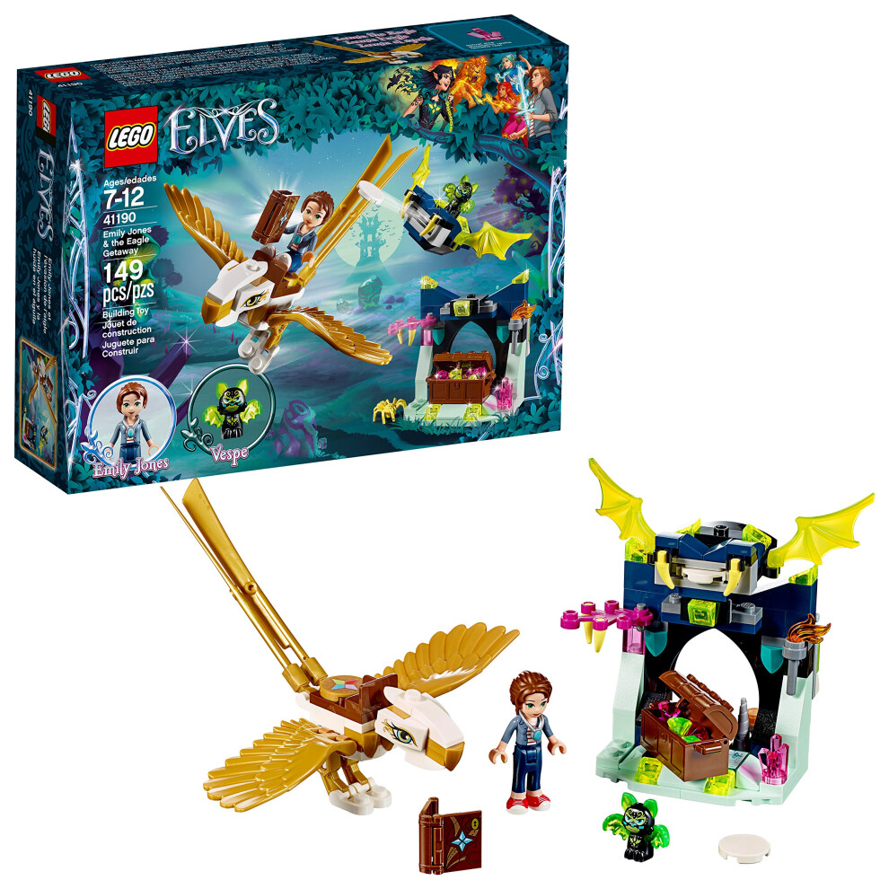 LEGO 6212137 Elves Emily Jones and The Eagle Getaway 41190 Building Kit