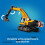 LEGO LEGO City Κίτρινος Εκσκαφέας για Αγόρια και Κορίτσια 8+ με 3 Μινιφιγούρες 4