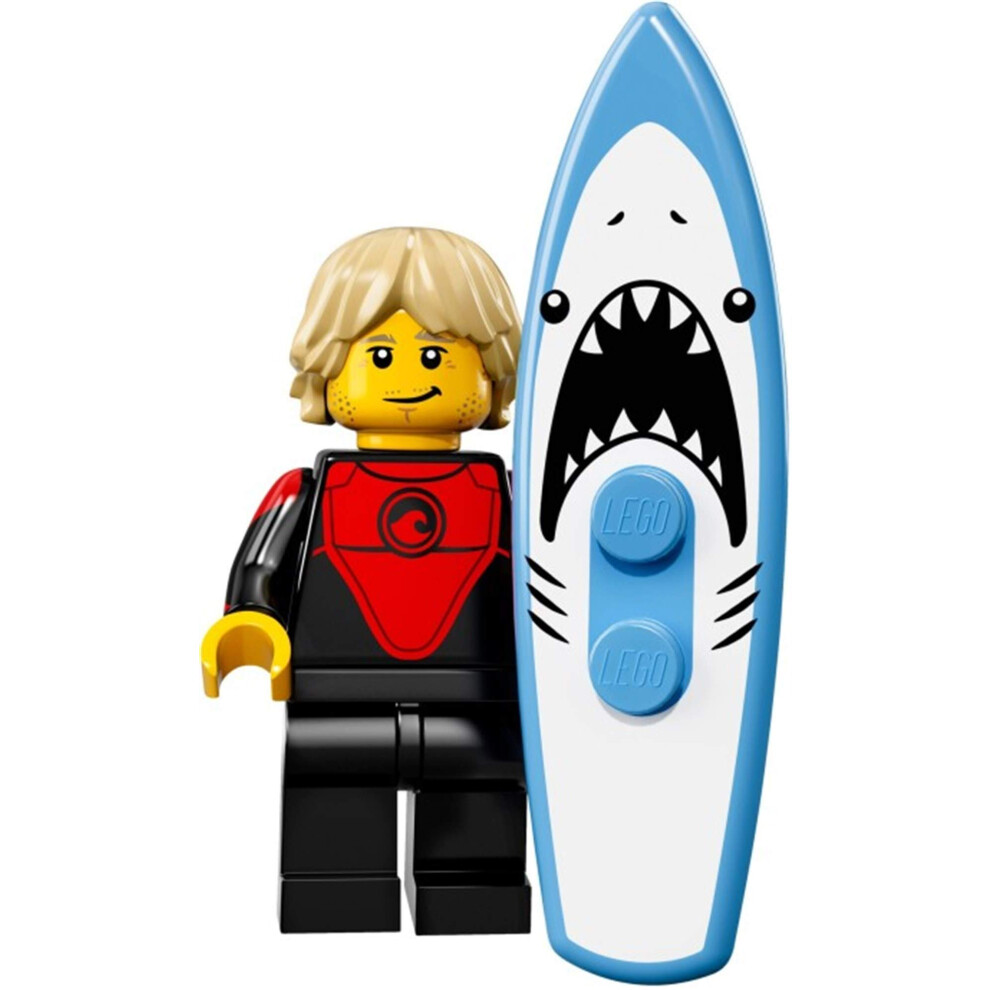 Lego Minifigures Series 17 - #1 Professional Surfer Minifigure - (Bagged) 71018