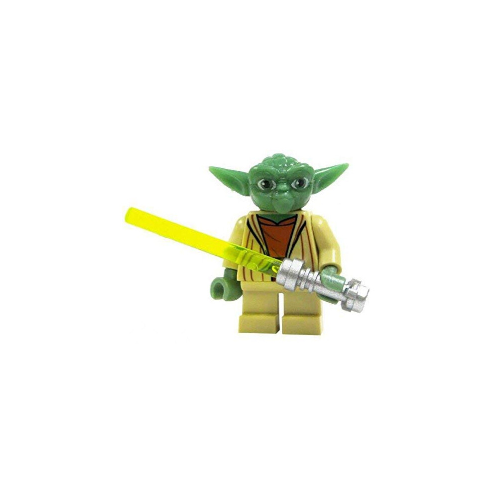 LEGO Star Wars Clone Wars Minifigure - Yoda with Lightsaber