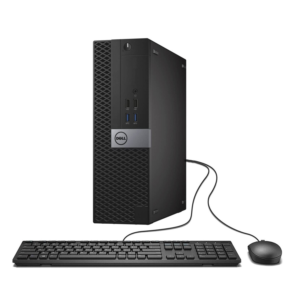 Dell OptiPlex 5050-SFF Intel Core i5-7500 3.4 GHz  16GB RAM  256GB M.2-NVMe  Windows 10 Pro 64bit  DVDRW (Renewed)