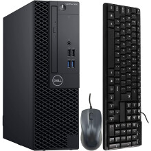 Dell Optiplex 3060 SFF Desktop PC Intel i5-8500 3.0GHz 6 Core 16GB DDR4 256GB SSD DVD-RW WiFi Win 10 Pro (Renewed) - Refurbished