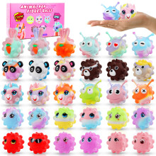 30 Pack Animal Pop Balls Party Favors for Kids 3D Pop Balls Its fidget toys cadeaux d'anniversaire pour garons et filles sac de cadeaux de goodi