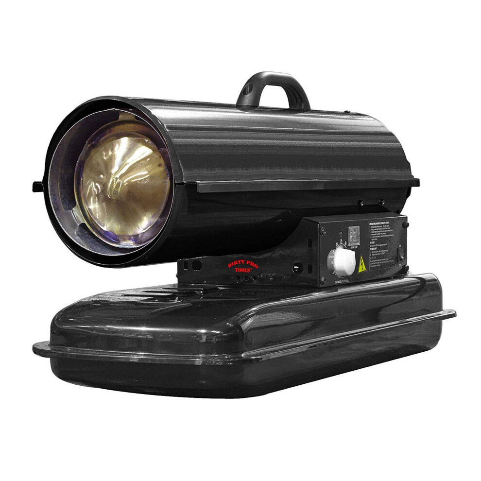 Dirty Pro Tools 10Kw Industrial Diesel Space Heater Kerosene Workshop Paraffin 34000 Btu/Hr