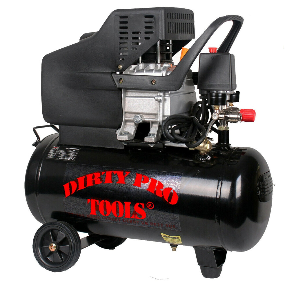 24 Litre Air Compressor 5.6CFM 1.5HP 230v 8BAR 115PSI Electric Air