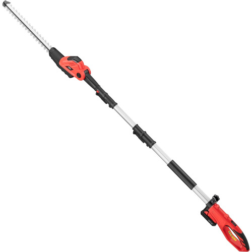 Telescopic Cordless Hedge Trimmer With 20v Lithium-Ion Battery and Fast Charger DPT